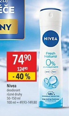 Nivea deodorant