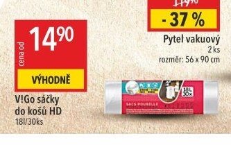 V!Go sáčky do košů HD 18l/30ks