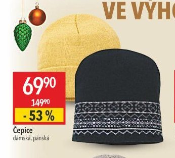 Čepice dámská, pánská