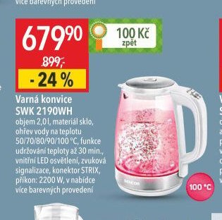 Varná konvice SWK 2190WH