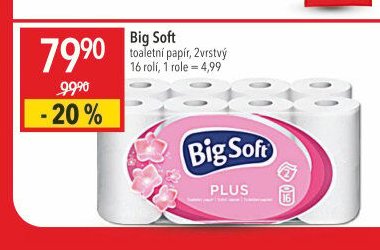 Big Soft toaletní papír