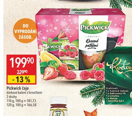 Pickwick čaje
