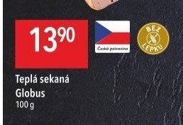 Teplá sekaná Globus