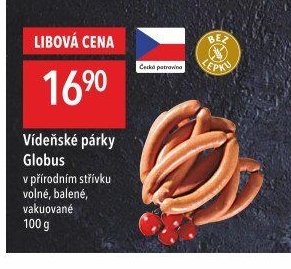 Vídeňské párky Globus