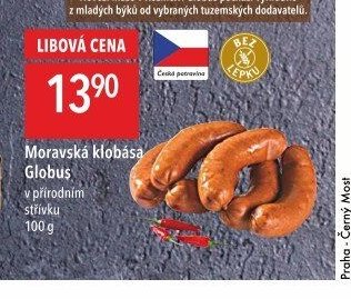 Moravská klobása Globus