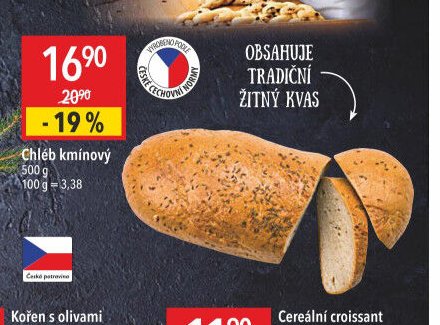 Chléb kmínový
