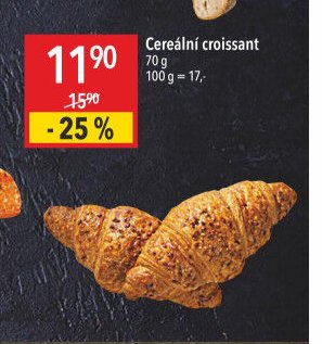 Cereální croissant