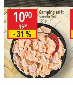 Camping salát Gurmán Klub