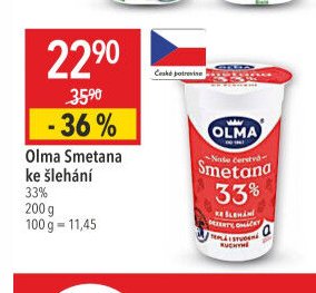 Olma Smetana ke šlehání 33%