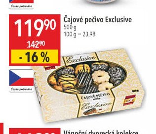 Čajové pečivo Exclusive