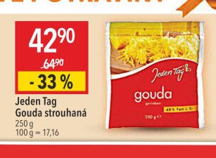Jeden Tag Gouda strouhaná