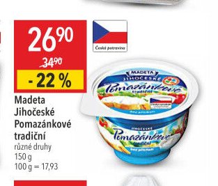 Madeta Jihočeské Pomazánkové