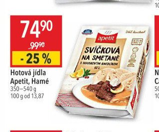 Hotová jídla Apetit, Hamé