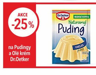 Pudingy a Olé krém Dr.Oetker