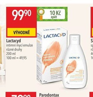 Lactacyd intimní mycí emulze