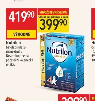 Nutrilon batolecí mléko