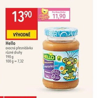 Hello ovocná přesnídávka
