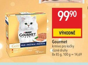 Gourmet krmivo pro kočky