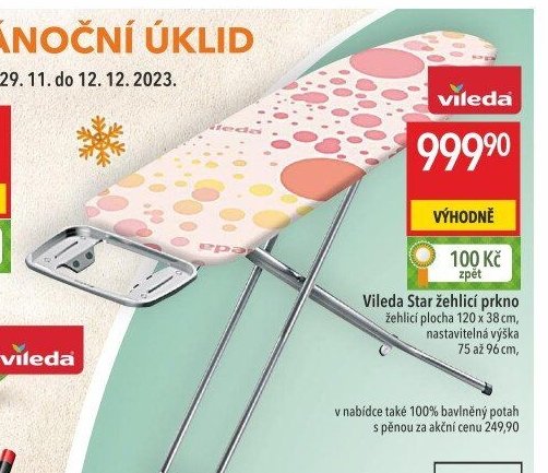 Vileda Star žehlicí prkno
