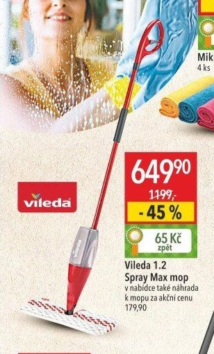 Vileda 1.2 Spray Max mop