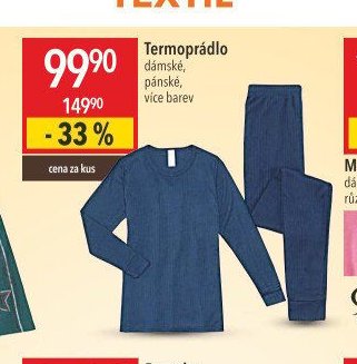 Termoprádlo dámské, pánské