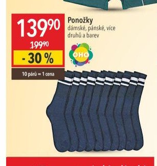 Ponožky dámské, pánské
