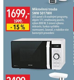Mikrovlnná trouba SMW 5017WH