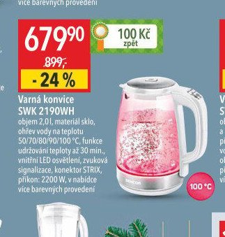 Varná konvice SWK 2190WH