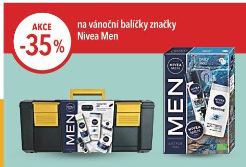 Nivea Men vánoční balíčky