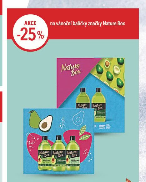 na vánoční balíčky značky Nature Box