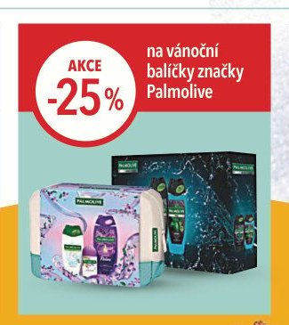na vánoční balíčky značky Palmolive
