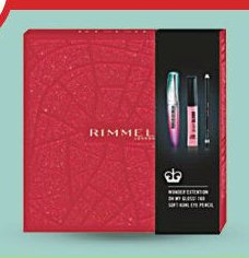 vánoční balíčky Rimmel, Max Factor a Miss Sporty