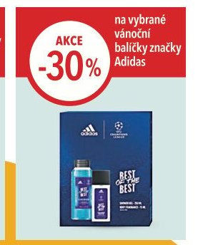 vánoční balíčky Adidas