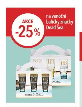 vánoční balíčky značky Dead Sea