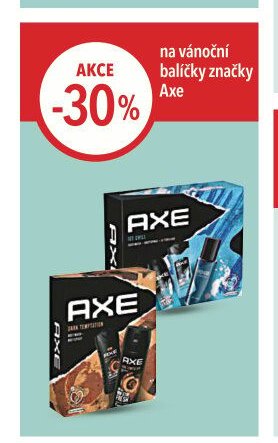 vánoční balíčky značky Axe