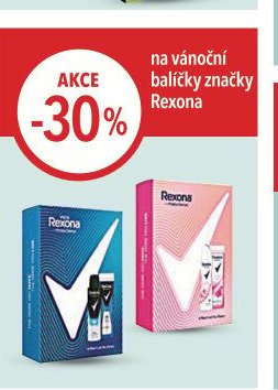 vánoční balíčky značky Rexona