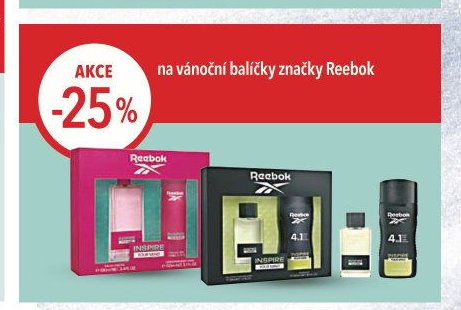 vánoční balíčky značky Reebok