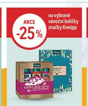 vánoční balíčky značky Kneipp