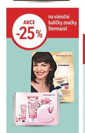 na vánoční balíčky značky Dermacol