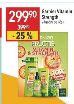 Garnier Vitamin Strength vánoční balíček
