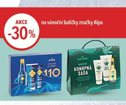 Alpa vánoční balíčky
