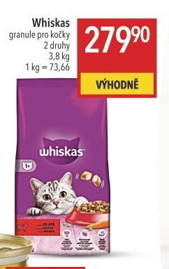 Whiskas granule pro kočky