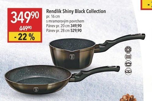 Rendlík Shiny Black Collection