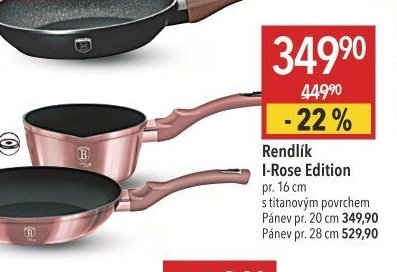 Rendlík I-Rose Edition pr. 16 cm