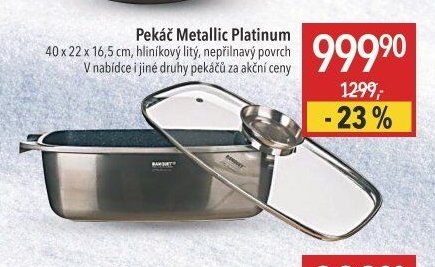 Pekáč Metallic Platinum