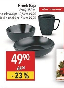 Hrnek Gaja, Mísa salátová, Talíř hluboký