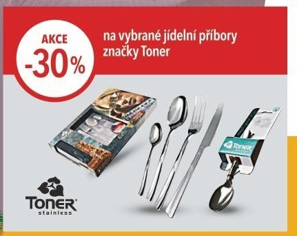 Jídelní příbory značky Toner