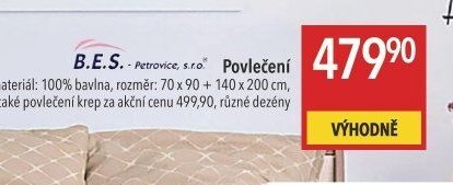 Povlečení B.E.S.