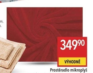 Prostěradlo mikroplyš