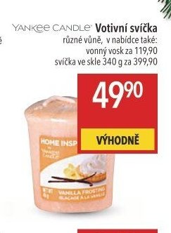 Yankee Candle Votivní svíčka